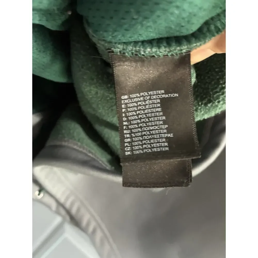 The North Face Mens Apex Risor Softshell Jacket Coat Gray Green XL Windwall
